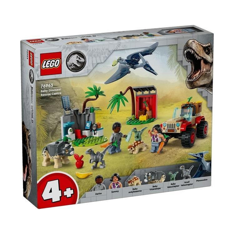 LEGO(R) JURASSIC WORLD 76963 Centrum ratunkowe dla..