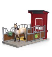 Boks z klaczą Mustanga