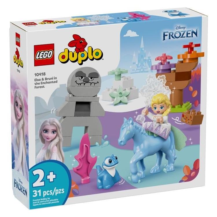 LEGO(R) DUPLO 10418 Elsa i Bruni w Zaczarowanym Lesi