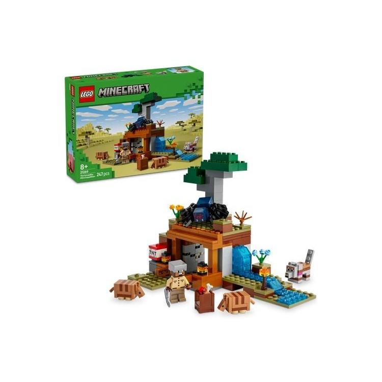 LEGO(R) MINECRAFT 21269 Wyprawa do pancernikowej kop