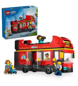 LEGO(R) CITY 60407 Autokar czerwony piętrowy