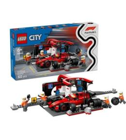 LEGO(R) CITY 60443 Pit stop i mechanicy z Ferrari