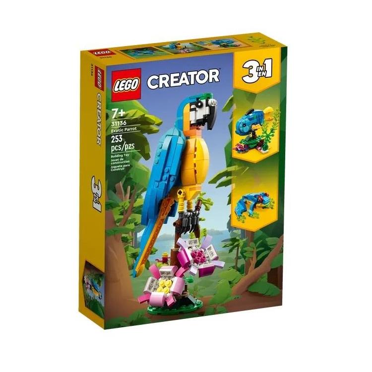 LEGO(R) CREATOR 31136 Egzotyczna papuga