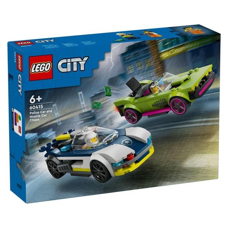 LEGO(R) CITY 60415 Pościg radiowozu za muscle carem