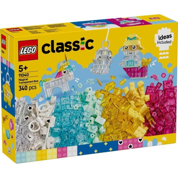 LEGO(R) CLASSIC 11040 Magiczny zestaw z przezroczyst