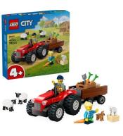 LEGO(R) CITY 60461 Czerwony traktor z przyczepą