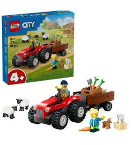 LEGO(R) CITY 60461 Czerwony traktor z przyczepą