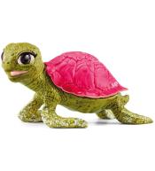 Różowy szafirowy żółw