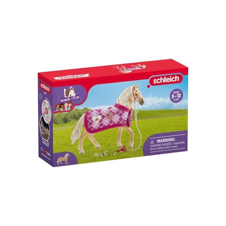 Andaluzyjski koń i zestaw do tworzenia mody