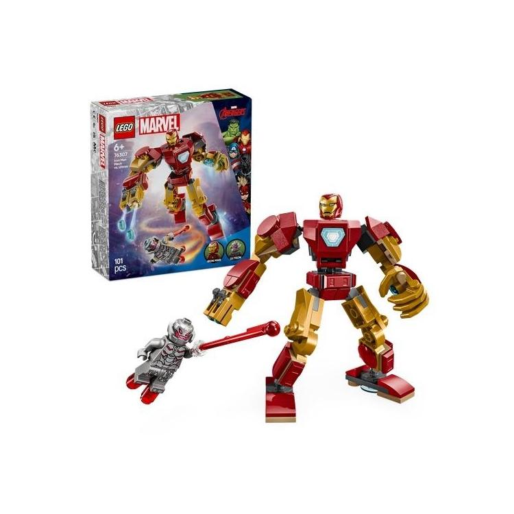 LEGO(R) SUPER HEROES 76307 Mech Iron Mana kontra...