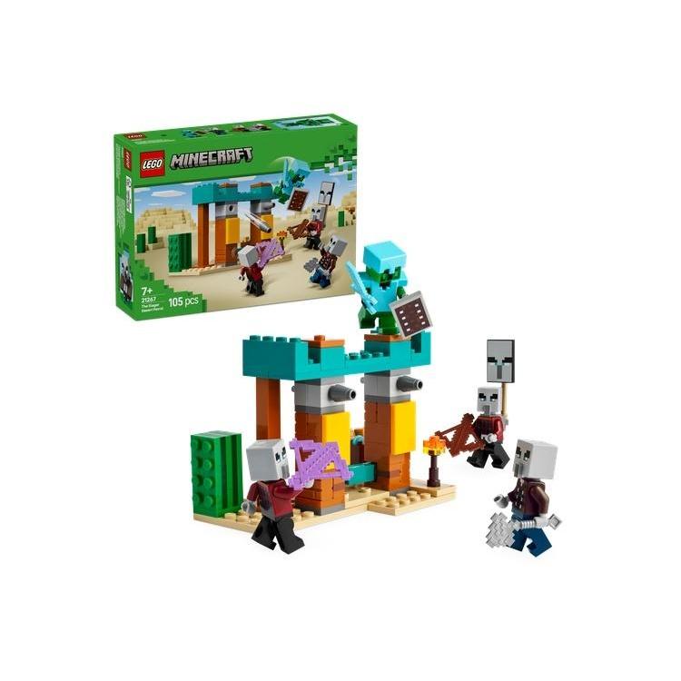 LEGO(R) MINECRAFT 21267 Pustynny patrol złosadników