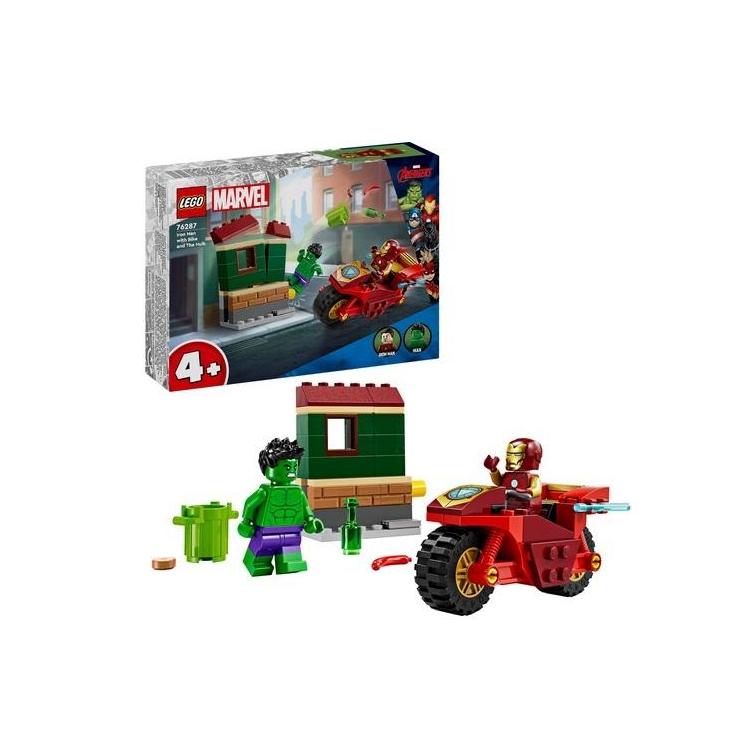 LEGO(R) SUPER HEROES 76287 Iron Man i Hulk