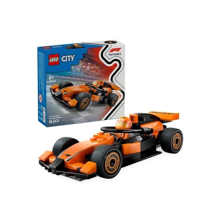 LEGO(R) CITY 60442 Kierowca i bolid McLaren