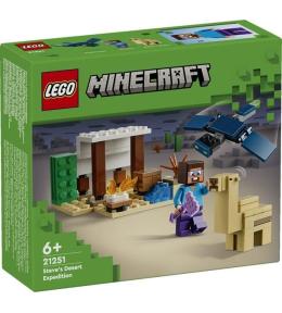 LEGO(R) MINECRAFT 21251 Pustynna wyprawa Steve'a