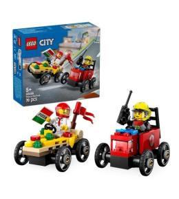 LEGO(R) CITY 60458 Zestaw wyścigówek: pizza kontra