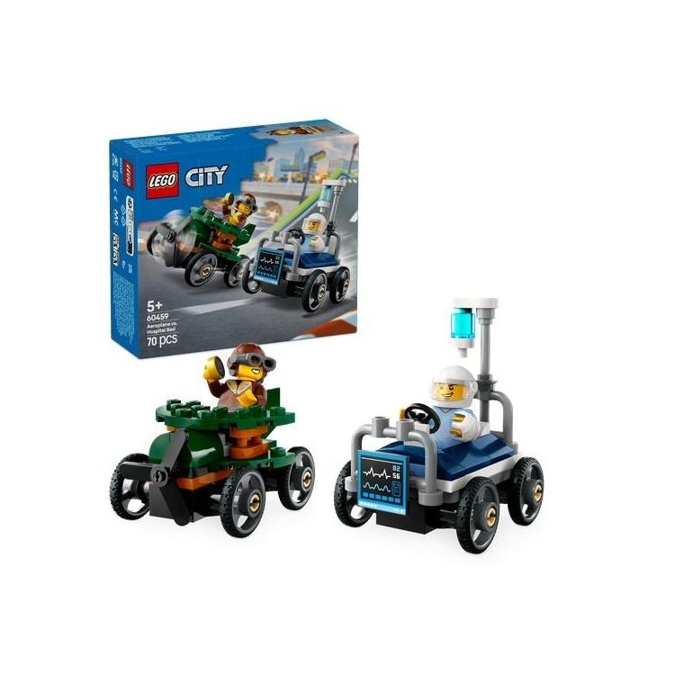 LEGO(R) CITY 60459 Zestaw wyścigówek: samolot kontra