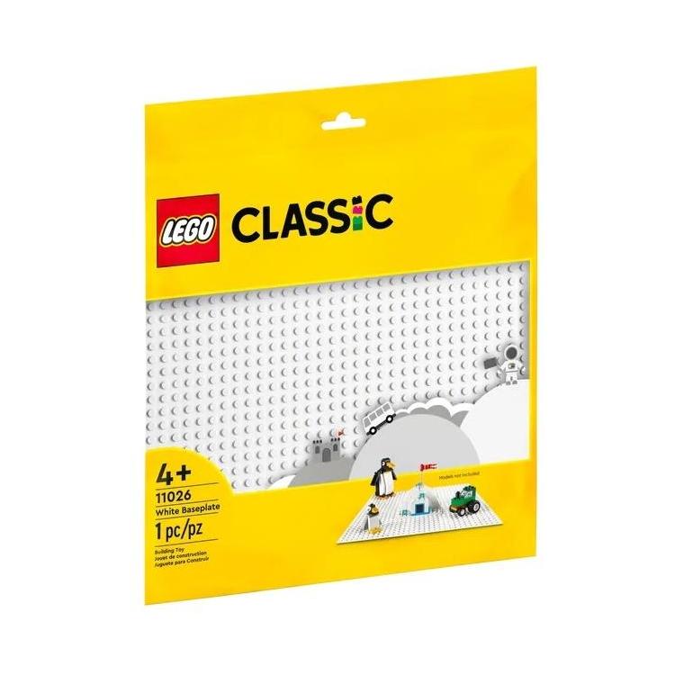 LEGO(R) CLASSIC 11026 Biała płytka konstrukcyjna