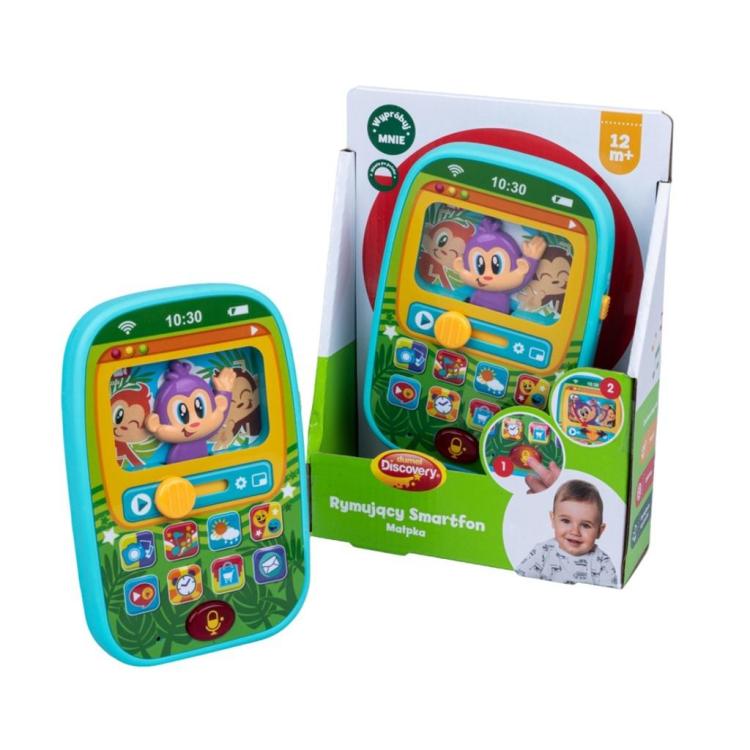 Rymujący smartfon Małpka
