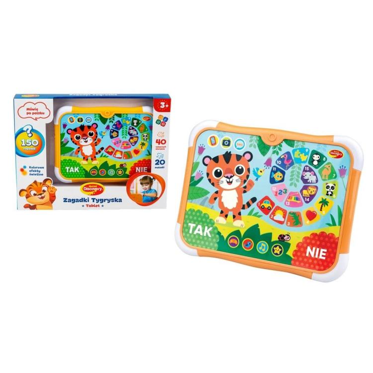 Tablet zagadki Tygryska