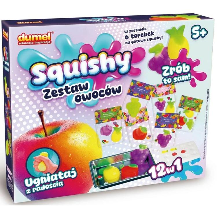Squishy zestaw owoców