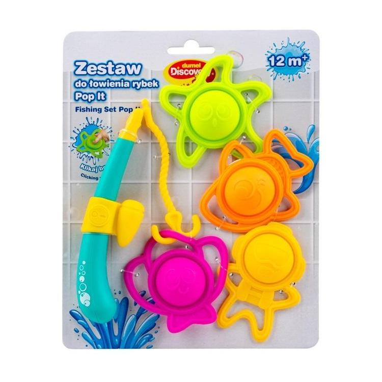 Zestaw do łowienia rybek Pop It
