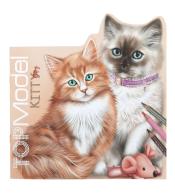 TOPModel Kitty kotki – szkicownik z naklejkami