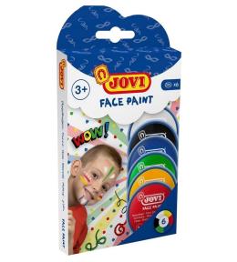 Farby do malowania twarzy 6 kolorów JOVI
