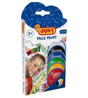 Farby do malowania twarzy 6 kolorów JOVI