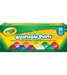 Farby w butelkach 10 kolorów CRAYOLA