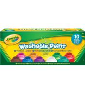 Farby w butelkach 10 kolorów CRAYOLA