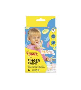 Farby do malowania palcami 6x35ml Pastel JOVI