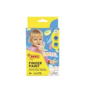 Farby do malowania palcami 6x35ml Pastel JOVI