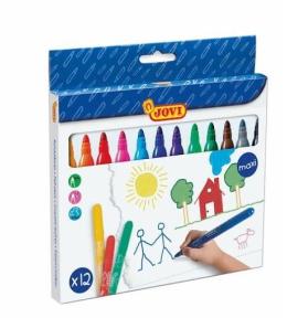 Mazaki dla dzieci maxi 12 kolorów JOVI