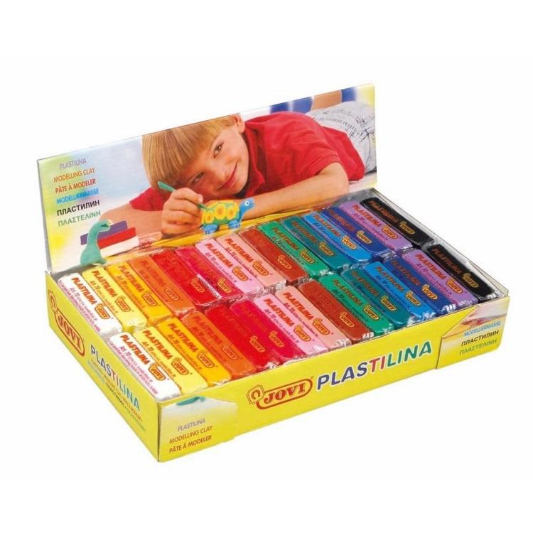 Plastelina 15 kolorów 30x50g JOVI
