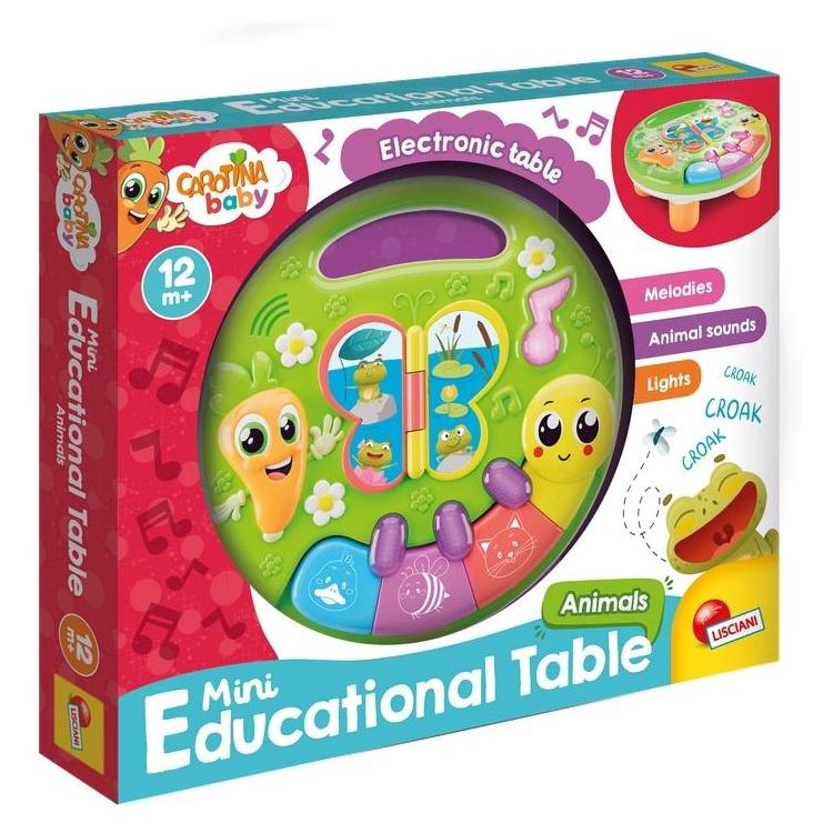 Ministolik interaktywny zwierzęta