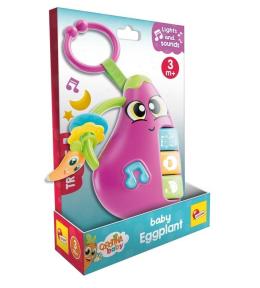 Grzechotka interaktywna Bakłażan