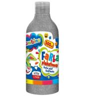 Farba plakatowa srebrna 500ml BAMBINO