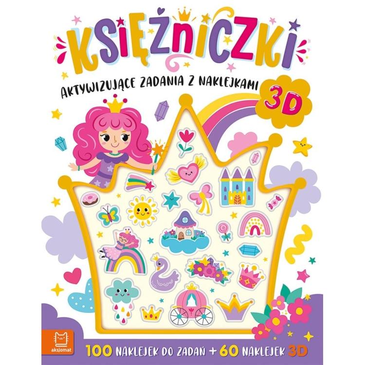 Aktywizujące zadania z naklejkami. Księżniczki