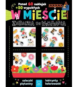 W mieście. Zadania do wyklejania