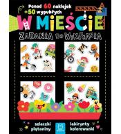 W mieście. Zadania do wyklejania