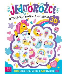 Aktywizujące zadania z naklejkami. Jednorożce