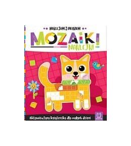 Mozaiki naklejki. Naklejam z pieskiem