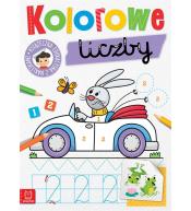 Kolorowe liczby. Edukacyjna książeczka