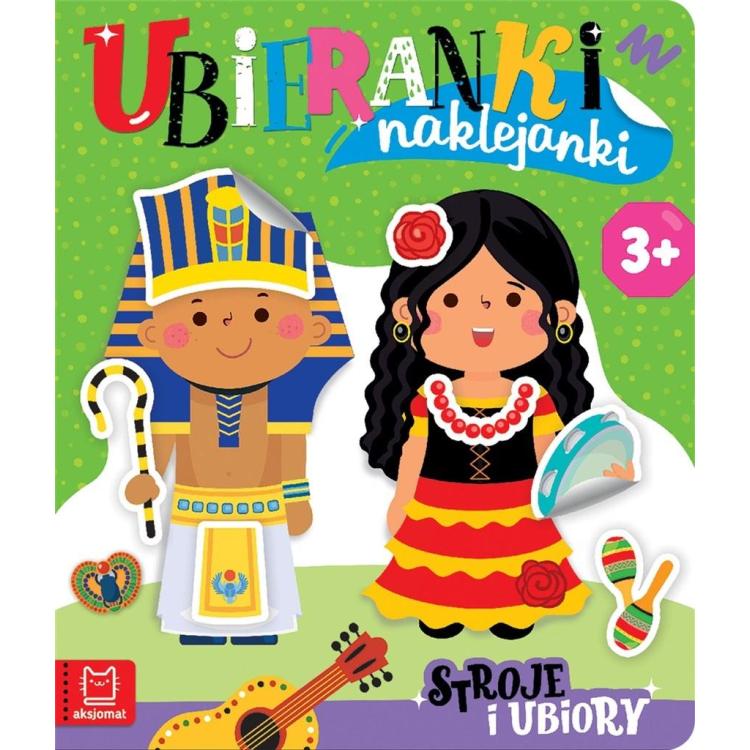 Ubieranki naklejanki. Stroje i ubiory
