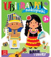 Ubieranki naklejanki. Stroje i ubiory