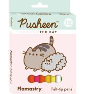 Flamastry 12 kolorów Pusheen