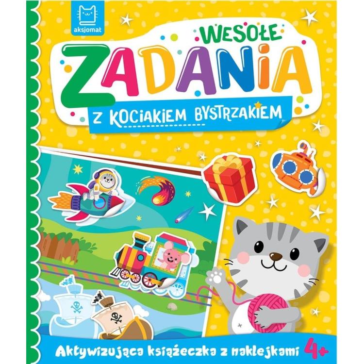 Wesołe zadania z kociakiem bystrzakiem
