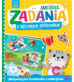 Wesołe zadania z kociakiem bystrzakiem