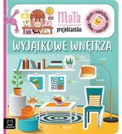 Album z naklejkami. Mała projektantka. Wyjątkowe..