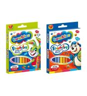 Flamastry 12 kolorów BAMBINO